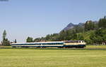 218 447-1 mit dem ALX84156 (München Hbf-Oberstdorf) bei Sonthofen 8.5.18