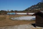 223 069 (Arriva) mit Alx 86715 bei Oberstdorf (24.02.2008)