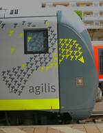 BR 440 918 fährt am 23.05.2018 um 9:22 in Neu-Ulm ein. Die Fahrt führt von Ulm Hbf bis Lauingen als ag 84255. Hier zusehen ist der Agilis Vogel (Agilis-Logo).
