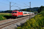 Inzwischen sind die Einsätze der formschönen Baureihe 120 im südlichen Bayern rar geworden.
