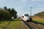 Wegen Bauartbeiten im Ulmer Hauptbahnhof (Anbindung der Neubaustrecke Stuttgart - Ulm an die Fernbahngleise) werden die ICE vom 25.10.