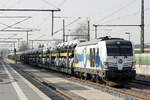 EGP 247 904 durchfährt mit neuen Autos Pfaffenhofen (Ilm), 25.03.2022