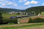 Der mehrmals pro Woche verkehrende Kesselwagenzug von Ingolstadt HBF nach Saint Triphon in der Schweiz fuhr mir am 22.