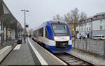 1648 848-7 (VT 348 | Alstom Coradia LINT 41) wartet im Hp Eichstätt Stadt auf Abfahrt.