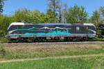 [NVR-Nummer: 91 80 6193 845-5 D-MGW] Akiem Silverstar railways ist eine neues Unternehmen aus Österreich.
Auf meinem Ausflug  am 29.04.26 bei Saal / Donau erwischt.