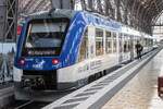 Ein Alstom Coradia iLINT (554 606) als RB 12 (K�nigsteiner Bahn) nach K�nigstein (Taunus).