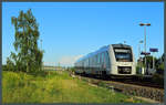 1648 437 erreicht am 02.06.2020 den Haltepunkt Reinsdorf (b.