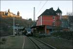 ET23009 ist als ABellioRail99620, (RE16  Ruhr-Sieg-Express ) nach Siegen, in Altena (Westf) eingetroffen.