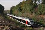 ET22005(?) und ein weiterer ET22 von ABELLIO sind als ABR (RE16  Ruhr-Sieg-Express  nach Essen unterwegs. (13.10.2008)