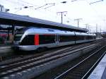 Ein FLIRT EMU 3 der ABELLIO im Essener Hauptbahnhof am 6. November 2009.