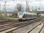 Abellio ET 232107 am 17.11.2014 mit RB40 bei der Einfahrt in den Hbf. Hagen