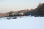 440 912 als ag 84187 von Neumarkt nach Plattling bei Edlhausen, 21.01.2017