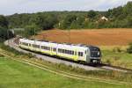 440 101 am 17.09.2011 bei Edlhausen. Der Zug ist unterwegs nach Plattling.