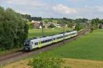 440 103 nach Landshut Hbf am 09.07.2012 unterwegs bei Ergoldsbach.