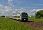 440 102 / 602 als Ag nach Plattling am 21.05.2013 kurz vor erreichen des Zielbahnhofs.