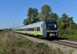 440 605 als AS nach Passau am 03.10.2013 bei Langenisarhofen.