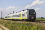 agilis ET 440 908 zwischen Straubing und Plattling in Richtung Passau, 29.06.2014