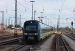 440 418 fährt am 25.06.2015 in den Hauptbahnhof von Ingolstadt.