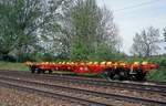 Containerwagen 413  Karlsruhe - West  27.04.08