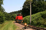 AVG 461 auf dem Weg zum Bahnhofsfest in Bad Herrenalb. // Frauenalb-Schielberg // 13. Juli 2013