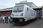 Railpool 187 413-1 (91 74 0187 413-1 S-Rpool) am 01.07.2023 beim Tag der offenen Tür bei Alstom in Kassel.