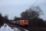 145-CL 002 der Arcelor Mittal war am 03.02.2014 in Ahlten anzutreffen