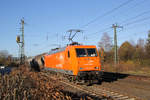 ArcelorMittal Eisenhüttenstadt Transport 145-CL 002 // Minden // 24. November 2014
(Die Fotostelle ist wegen aufgestellten Lärmschutzwänden nicht mehr nutzbar.)
