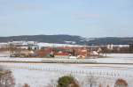 NE 81 berfhrung der Regentalbahn bei Haindorf. 25.02.2009