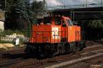 lok nummer 13 der BBL fuhr lz am 01.08.14 durch hh-harburg 