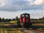 D22 mit Sperrfahrt 338 Esche-Osterwald in Esche am 18-9-2012.