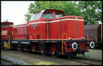 D 8 der Bentheimer Eisenbhn am 21.5.1995 in Nordhorn.