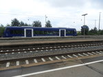 Vt 70 der Bodensee Oberschwaben Bahn im Bahnhof Aulendorf vor der abfahrt als BOB 87581     31.07.16
