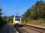 ES 64 U2-062 mit einem Gterzug in lbronn-Drrn. Aufgenommen am 26.9.2009