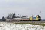 ES 64 U2 - 025  BoxXpress.de  mit dem IC Knigsee auf dem Weg nach Berchtesgaden.