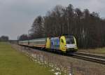 182 525 mit IC 2083 „Knigsee“ nach Berchtesgaden am 01.04.2013 am B Vogl.