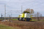 275 801 der RBB rollte am 20.02.22 Lz durch Burgkemnitz.