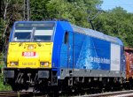 Die 146 520-2 der RBB fuhr am 19.07.2010 durch Duisburg Neudorf.