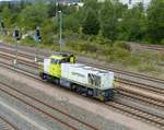 Captrain 1123, MAK G 1206, 275 120-4  ( 9280 1275 120-4 D-RBB ) bei der Einfahrt in Gera am 2.9.2020