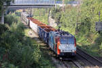 CTD 185-CL 002 auf der Hamm-Osterfelder Strecke in Recklinghausen 30.9.2022