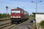 CLR 155 103-5 | Sassnitz-Fährhafen | Mai 2023 | von der Grenze der DB-Anlage aus aufgenommen