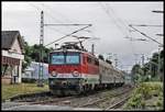 Die ehemalige ÖBB Lok 1142.704 bespannte am 15.7.2017 den Sonderzug CB 13487 nach Amsterdam.