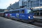 Der erste NZ von Stuttgart nach Berlin gehrte am 26.06.09 der 1042 520-5  40 Jahre Eisenbahn-Kurier . Aufnahme in Stuttgart HBF.