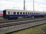 Centralbahn - Personenwagen Bm  56 80 22-30 003-8 (ex DB) abgestellt im Bahnhofsareal von Basel Badischer Bahnhof Standort des Fotografen im Parkhaus gegenüber des Bahnhof am 23.11.2016