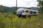 27.07.2007 die Lausitzbahn auf dem Weg nach Grlitz, hier kurz vor Dresden-Stetzsch.