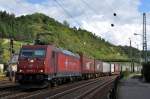 Crossrail 185 596-4 bei Linz(Rhein) (25.08.2012)