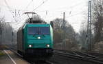 185 613-7 von Crossrail kommt  aus Richtung Aachen-West,Laurensberg,Richterich und fährt durch Kohlscheid und fährt als Lokzug aus Aachen-West nach Krefeld-Hbf  und fährt in Richtung
