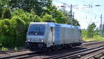 CTL Logistics GmbH, Berlin [D] mit der Railpool Lok  185 717-6 [NVR-Nummer: 91 80 6185 717-6 D-Rpool] Richtung Frankfurt/Oder am 13.07.20 Berlin Hirschgarten.