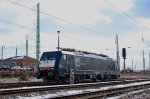 MRCE 189 285 fr CTL am 06.03.10 im Bahnhof Guben