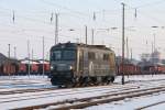 CTL 252 022 rollt am 05.01.2011 durch Angermnde