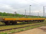  GKW302  der DB Bahnbau Berlin, Bauart: Res-x 687   31 80 3939 450-3 steht am 12.
